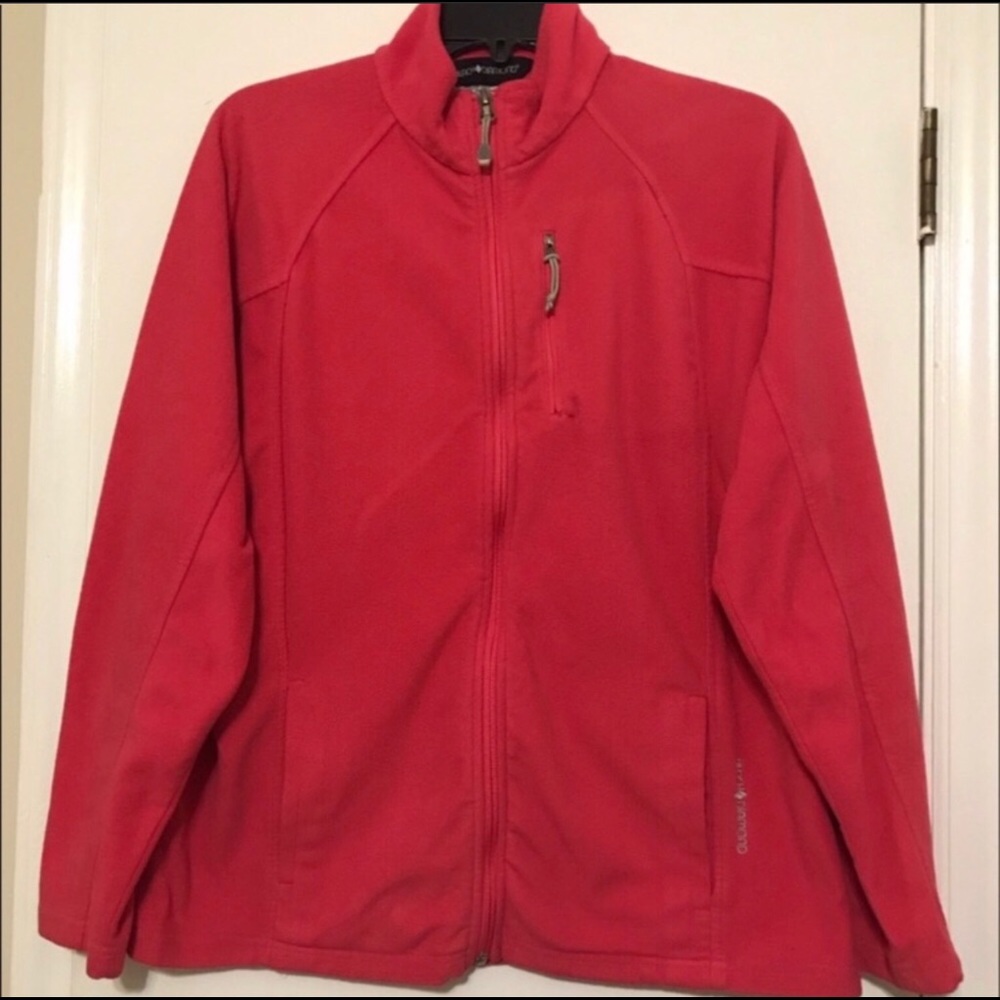 Black Diamond Zip-UP Fleece Red Jacket